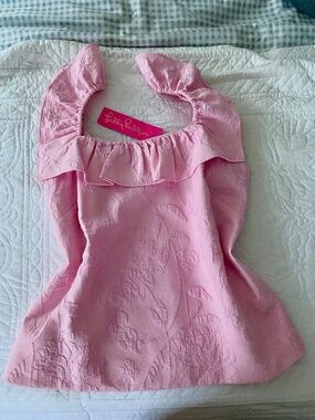 Lilly Pulitzer Zoya Ruffle Top NWT